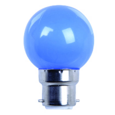 AMPOULE LED B22 SPHERIQUE - 220V - DECORATION - COULEUR