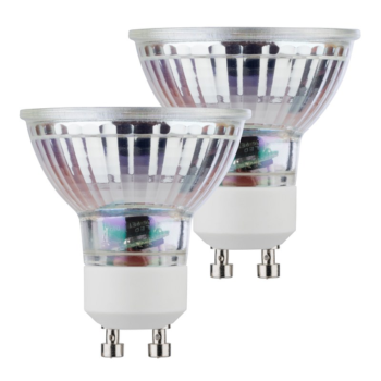 LOT DE 2 AMPOULES LED GU10 - 5W 