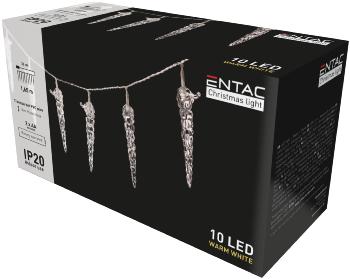 GUIRLANDE LED PILES – IP20-Stalactite- Blanc chaud