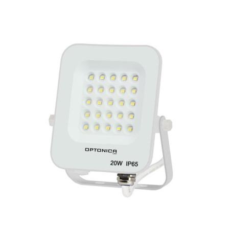 Projecteur LED SMD Corps blanc 20W 2700K