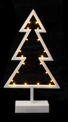 Décoration lumineuse Sapin LED- Piles