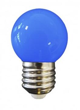 AMPOULE LED E27 SPHERIQUE - 220V - DECORATION - COULEUR