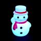 BONHOMME DE NEIGE LED- IP 20