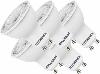 LOT DE 5 AMPOULES LED GU10 SYLVANIA - 4.5W 