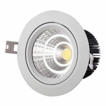 SPOT ENCASTRE ORIENTABLE LED COB 5W - BLANC