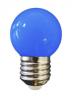 AMPOULE LED E27 SPHERIQUE - 220V - DECORATION - COULEUR