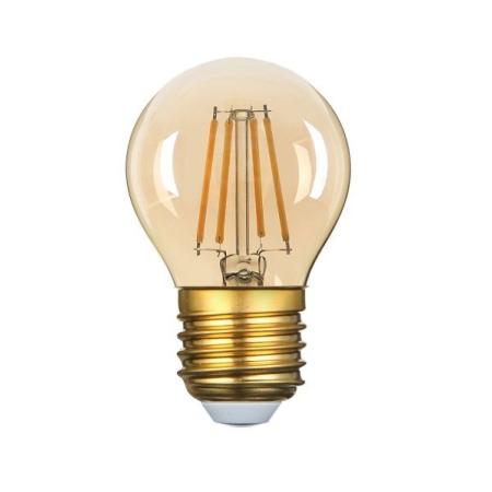 Ampoule Filament LED G45 2 700K 4W Golden Glass