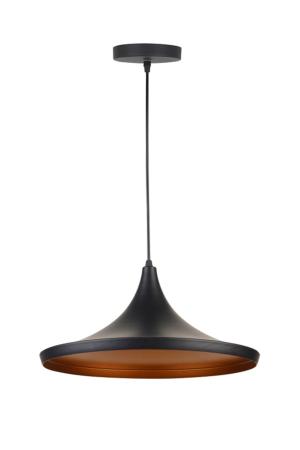 Lampe à suspension E27 noir