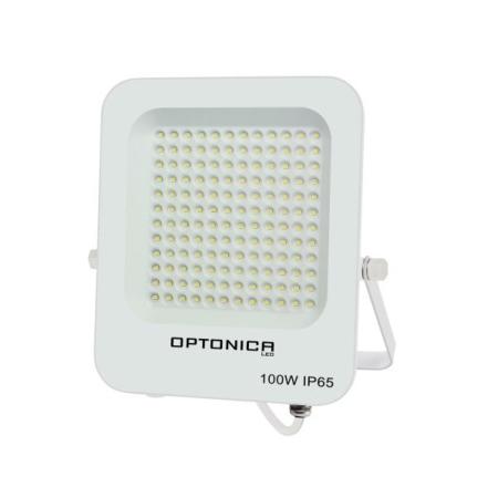 Projecteur LED SMD Corps blanc 100W 2700K