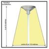 CANDELABRE SOLAIRE LED 30W - TETE DE MAT SOLAIRE LED