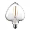 Ampoule LED Filament Coeur 4W E27 1800K