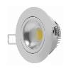 SPOT ENCASTRE ORIENTABLE LED COB 8W - BLANC