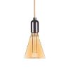 AMPOULE LED AMBRE TRIANGLE E27 D31,5MM 4W 200LM 1800K